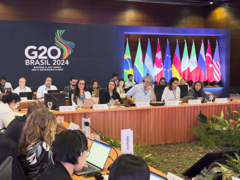 aliança global reunião de preparação do G20 no Brasil