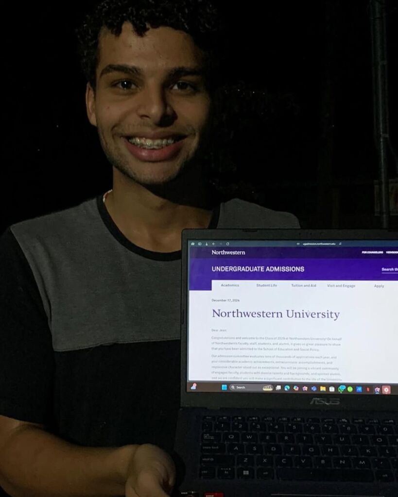 Jean passou para uma universidade americana (Foto: @radiokalungueira)