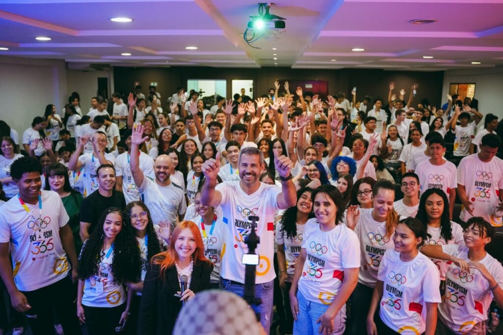 Dante Amaral compartilhou sua trajetória no esporte e os aprendizados construídos ao longo da carreira